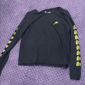 David Bowie long sleeve shirt